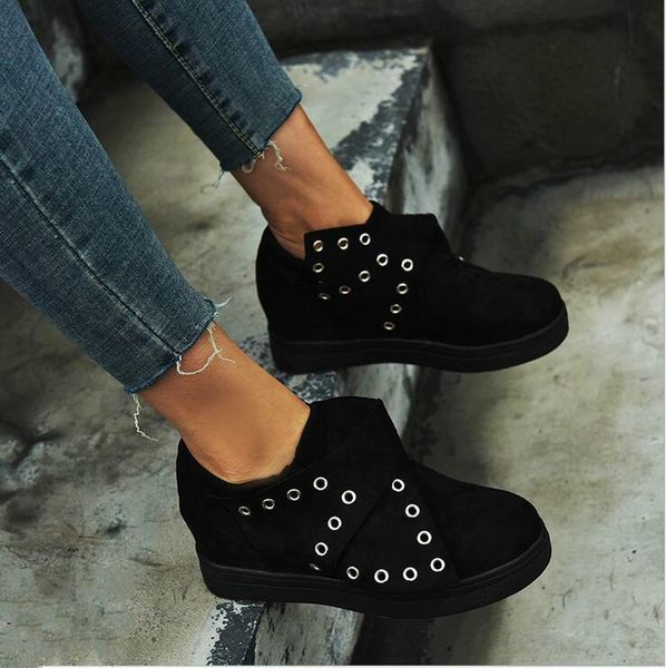 designer rivet casual shoes leisure men women studded spikes buckle single shoes platform sneakers vintage leather casual rivet sneaker, Black
designer rivet casual shoes leisure men women studded spikes buckle single shoes platform sneakers vintage leather casual rivet sneaker, Black