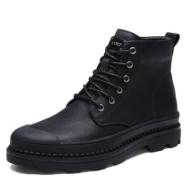 men fashion ankle boots winter / autumn men's motorcycle outdoor boots men's snow oxfords keep warm shoes, Black
men fashion ankle boots winter / autumn men's motorcycle outdoor boots men's snow oxfords keep warm shoes, Black