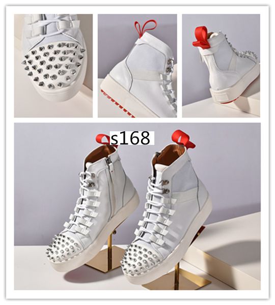 with box new flat neoprene designer shoes sneakers mens red bottoms shoes womens rivet spiky sock junior spikes red sole shoe5, Black
with box new flat neoprene designer shoes sneakers mens red bottoms shoes womens rivet spiky sock junior spikes red sole shoe5, Black