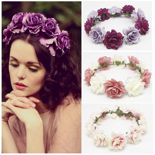 new spring fashion women lady girls wedding flower wreath crown headband floral garlands hair band hair accessories
new spring fashion women lady girls wedding flower wreath crown headband floral garlands hair band hair accessories
