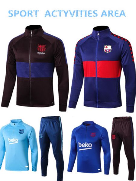 19 20 new barcelona jackets suits fcb blue sportswear messi adult+kids training suarez long sleeve half zipper barcelona training wear, Black
19 20 new barcelona jackets suits fcb blue sportswear messi adult+kids training suarez long sleeve half zipper barcelona training wear, Black