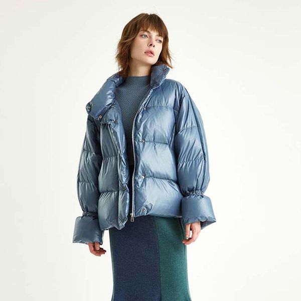 ynzzu korean 2019 new winter jacket women casual short fluffy duck down coat woman thicken warm loose outwears bread coat o808, Black
ynzzu korean 2019 new winter jacket women casual short fluffy duck down coat woman thicken warm loose outwears bread coat o808, Black