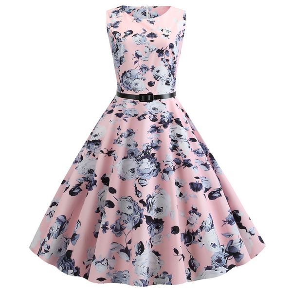 casual dresses summer dress women sleeveless floral print vintage tank retro 50s 60s robe rockabilly chic party vestidos, Black;gray
casual dresses summer dress women sleeveless floral print vintage tank retro 50s 60s robe rockabilly chic party vestidos, Black;gray