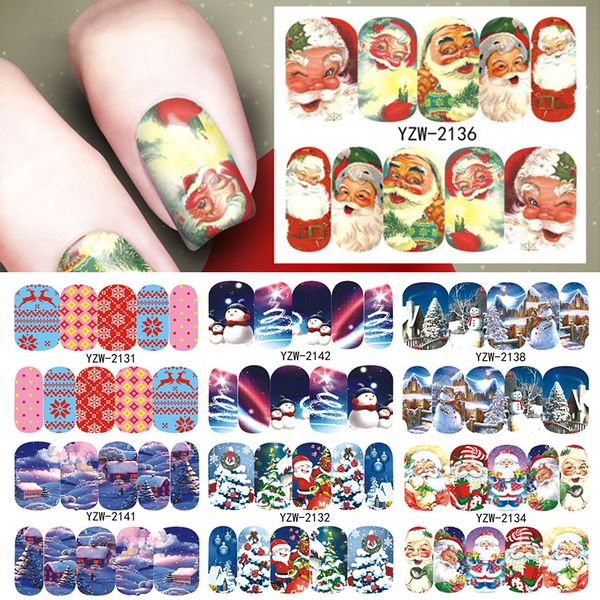 2019 selling 1 sheet the christmas design beauty nail art stickers adhesive manicure tool very festive for christmas, Black
2019 selling 1 sheet the christmas design beauty nail art stickers adhesive manicure tool very festive for christmas, Black