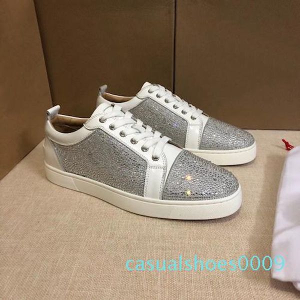 sale designer studded spikes flats shoes mens sandals red bottom shoes for men and women party lovers genuine leather sneakers c09, Black
sale designer studded spikes flats shoes mens sandals red bottom shoes for men and women party lovers genuine leather sneakers c09, Black