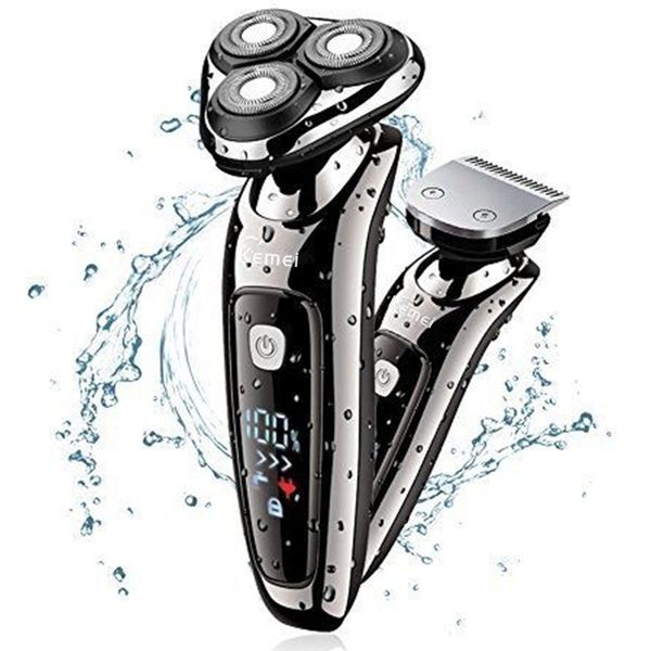 professional men's electric shaver kit electric razor for men beard rechargeable rotary facial shaving machine fully washable
professional men's electric shaver kit electric razor for men beard rechargeable rotary facial shaving machine fully washable