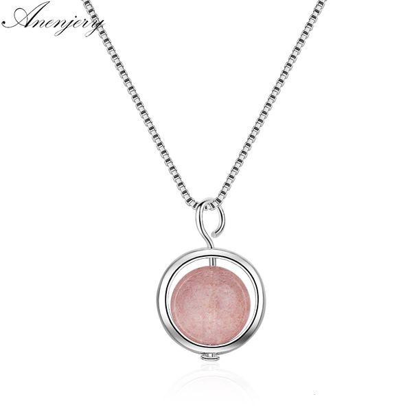 925 sterling silver natural strawberry crystal beads necklace for women simple jewelry collares
925 sterling silver natural strawberry crystal beads necklace for women simple jewelry collares