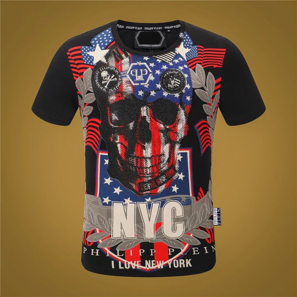 2020 luxury men's t-shirt phillips plains t-shirt fashion casual fitness cool o-neck men's t shirt summer short sleeve men clothin, White 
2020 luxury men's t-shirt phillips plains t-shirt fashion casual fitness cool o-neck men's t shirt summer short sleeve men clothin, White