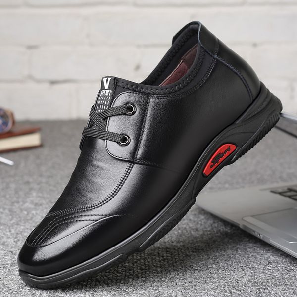 lotory elevator shoes men's casual leather shoes genuine leather elevator men's 6cm lace-up 120102, Black
lotory elevator shoes men's casual leather shoes genuine leather elevator men's 6cm lace-up 120102, Black