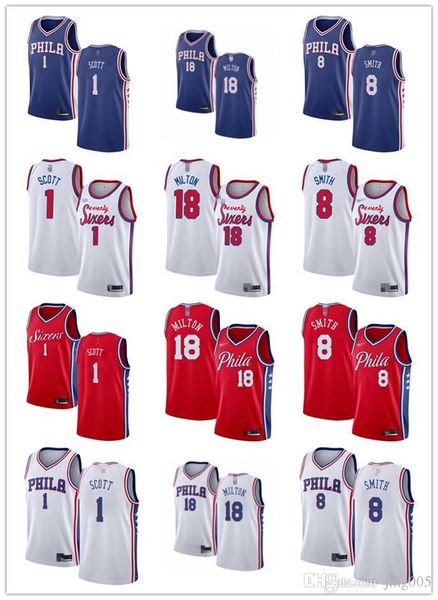 mens womens youth philadelphia 76ers 1 mike scott 18 shake milton 8 zhaire smith custom basketball jerseys white blue red, Black;red
mens womens youth philadelphia 76ers 1 mike scott 18 shake milton 8 zhaire smith custom basketball jerseys white blue red, Black;red