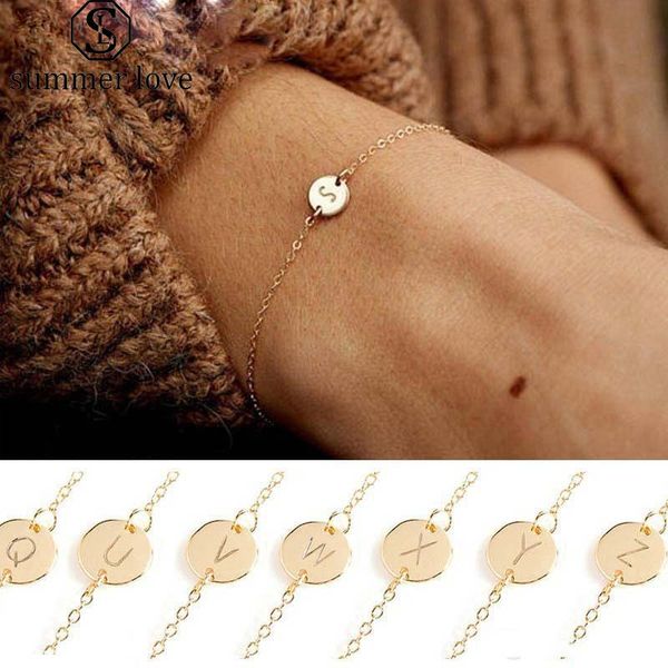 Hot sale A-Z initial letter charm bracelet for women girls adjustable size 26 alphabet name link anklet bracelet fashion cheap jewelry
Hot sale A-Z initial letter charm bracelet for women girls adjustable size 26 alphabet name link anklet bracelet fashion cheap jewelry