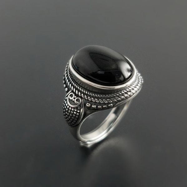 black stone wedding rings real 100% 925 sterling silver ring for women vintage handmade natural s925 silver jewelry open ring, Slivery;golden
black stone wedding rings real 100% 925 sterling silver ring for women vintage handmade natural s925 silver jewelry open ring, Slivery;golden