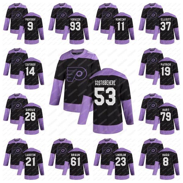youth philadelphia flyers fights cancer practice black jersey claude giroux sean couturier carter hart travis konecny nolan patrick provorov, Black;red
youth philadelphia flyers fights cancer practice black jersey claude giroux sean couturier carter hart travis konecny nolan patrick provorov, Black;red