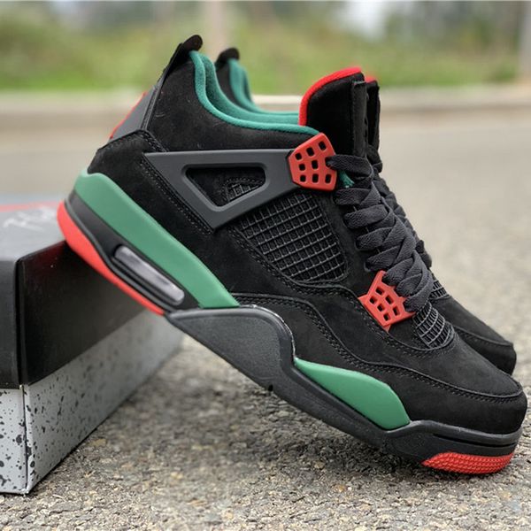 Newest Basketball Shoes 4s Black Green Red Luxury Fashion Designer Real Leather Mens Athletic Trainers Sneakers Size40-46
Newest Basketball Shoes 4s Black Green Red Luxury Fashion Designer Real Leather Mens Athletic Trainers Sneakers Size40-46