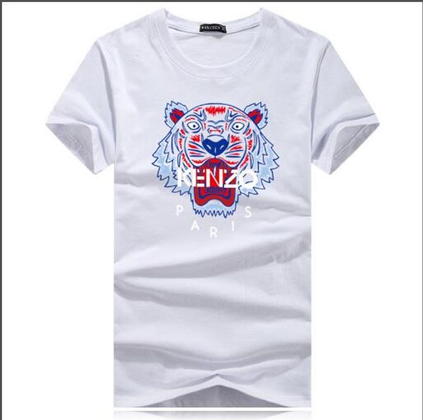 d69 men's women'short-sleeved cotton summer printing pattern loose version of the upper body super handsome fashion trend men', White
d69 men's women'short-sleeved cotton summer printing pattern loose version of the upper body super handsome fashion trend men', White