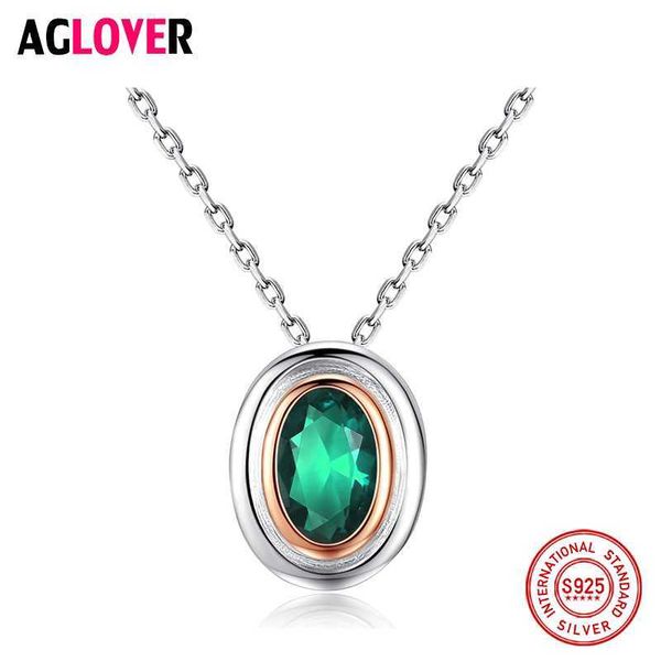 100% 925 sterling silver fashion elegant oval pendant necklace woman green zircon with long chain necklace wedding jewelry
100% 925 sterling silver fashion elegant oval pendant necklace woman green zircon with long chain necklace wedding jewelry