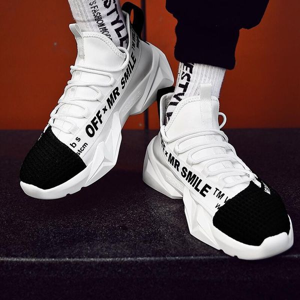 2019 new breathable leather sneakers men running shoes lightweight outdoor walking sport shoes soft sole men krasovki, Black
2019 new breathable leather sneakers men running shoes lightweight outdoor walking sport shoes soft sole men krasovki, Black