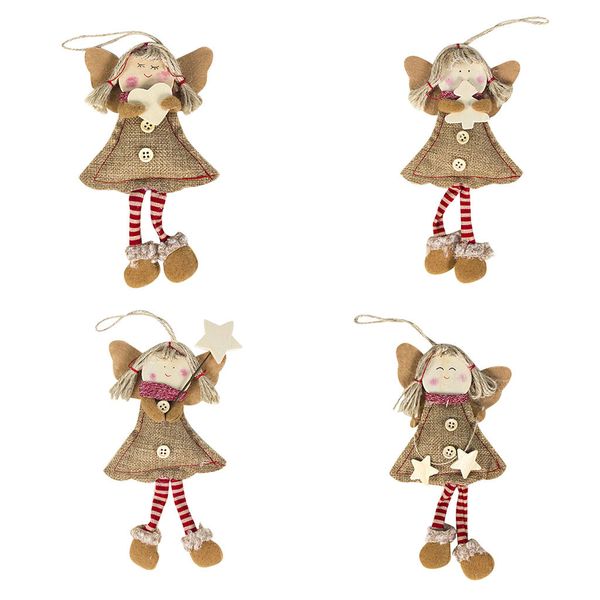 4pcs christmas decoration mini fabric angel girl doll christmas tree decoration
4pcs christmas decoration mini fabric angel girl doll christmas tree decoration