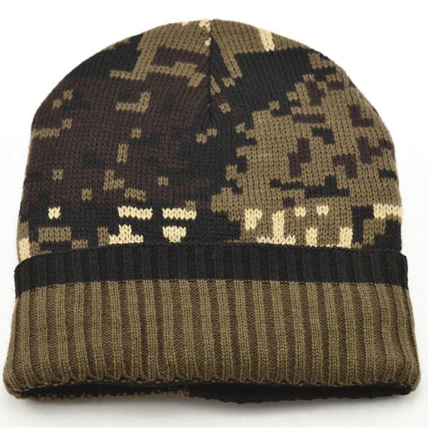 thicken fleece lining army camouflage hat for men hunting winter hat warm beanies winter climbing fishing knit camo ski hats, Blue;gray
thicken fleece lining army camouflage hat for men hunting winter hat warm beanies winter climbing fishing knit camo ski hats, Blue;gray