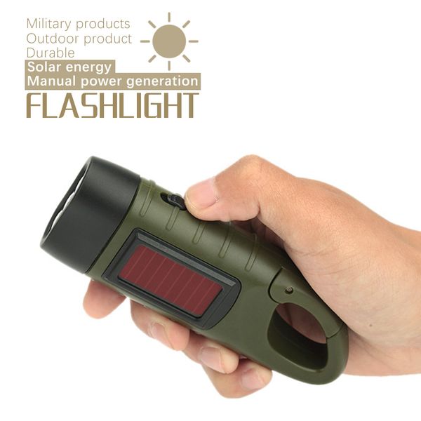 portable led hand crank dynamo solar powered flashlight rechargeable led outdoor camping emergency torch for night cycling
portable led hand crank dynamo solar powered flashlight rechargeable led outdoor camping emergency torch for night cycling