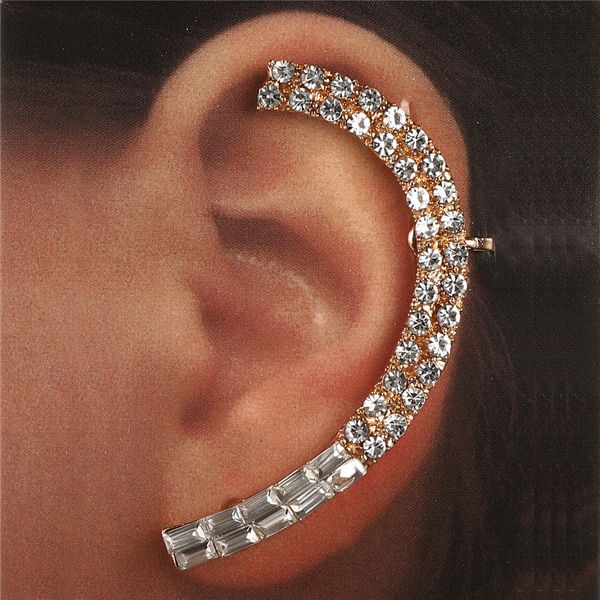 fashion elegant full crystal long clip earrings for women girl men punk crystal wrap ear cuff earring jewelry brincos, Silver
fashion elegant full crystal long clip earrings for women girl men punk crystal wrap ear cuff earring jewelry brincos, Silver