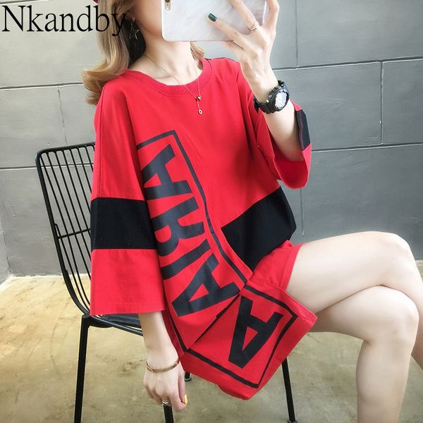 large size asymmetrical women t-shirts summer casual loose letter print t shirt oversize cotton hip hop tshirt, White
large size asymmetrical women t-shirts summer casual loose letter print t shirt oversize cotton hip hop tshirt, White