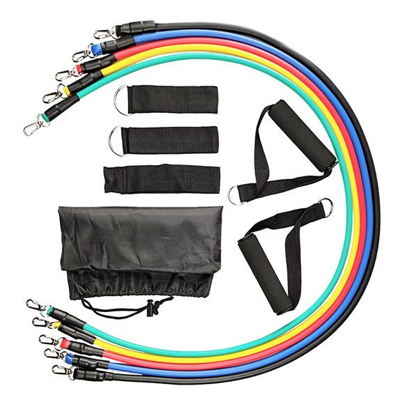 11 pcs fitness resistance bands set fitness elastic bands rope pull exercise training elastic expander gym yoga
11 pcs fitness resistance bands set fitness elastic bands rope pull exercise training elastic expander gym yoga