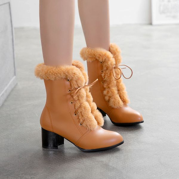 brand women's shoes ankle boots chunky heel round toe bootee woman 2019 lace up booties ladies fashion low winter autumn rubber, Black
brand women's shoes ankle boots chunky heel round toe bootee woman 2019 lace up booties ladies fashion low winter autumn rubber, Black