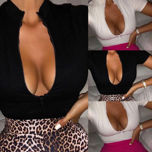 женщины постоянный воротник 2020 zipper футболка женская топы crop top тонкий женские рубашки blusas mujer de moda 2020, Black;blue
женщины постоянный воротник 2020 zipper футболка женская топы crop top тонкий женские рубашки blusas mujer de moda 2020, Black;blue