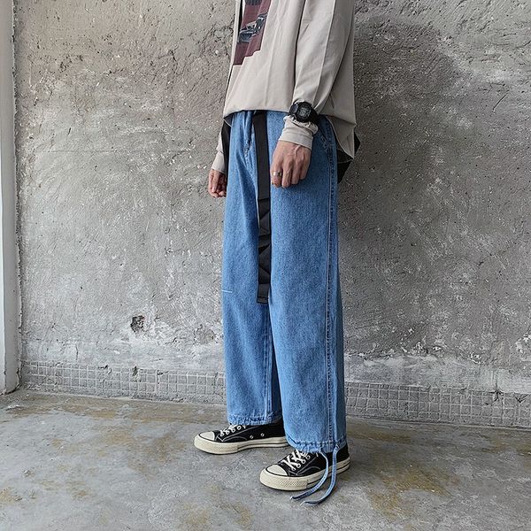 autumn new jeans men fashion washed solid color casual straight denim pants man streetwear hip hop loose denim trousers -2xl, Blue
autumn new jeans men fashion washed solid color casual straight denim pants man streetwear hip hop loose denim trousers -2xl, Blue