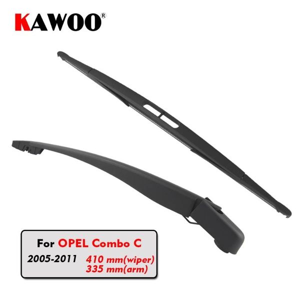 kawoo car rear wiper blade blades back window wipers arm for combo c hatchback (2005-2011) 410mm auto windscreen blade
kawoo car rear wiper blade blades back window wipers arm for combo c hatchback (2005-2011) 410mm auto windscreen blade