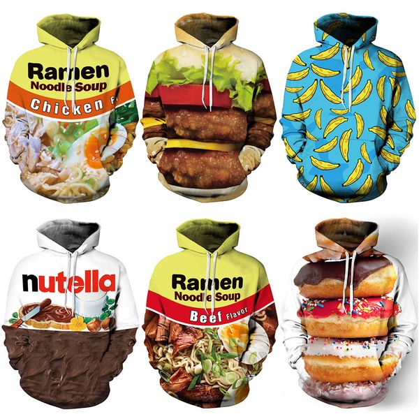 new 016 ramen nutella donut hambourg beer printed women hoodie hooded femme sweatshirt casual loose men pocket hoodies coat, Black
new 016 ramen nutella donut hambourg beer printed women hoodie hooded femme sweatshirt casual loose men pocket hoodies coat, Black