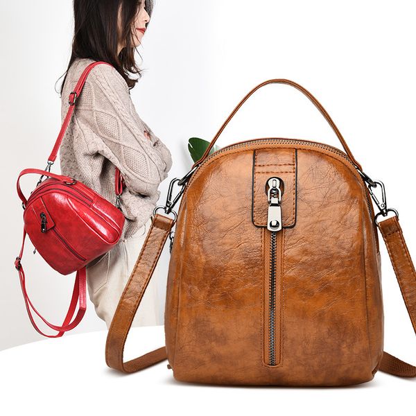 2020 new women's multi-functional leather shoulder back korean version of single shoulder bag simple handbag
2020 new women's multi-functional leather shoulder back korean version of single shoulder bag simple handbag