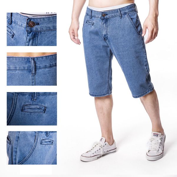 denim men shorts loose fit weight summer short jeans man baggy plus size male clothing, Blue
denim men shorts loose fit weight summer short jeans man baggy plus size male clothing, Blue