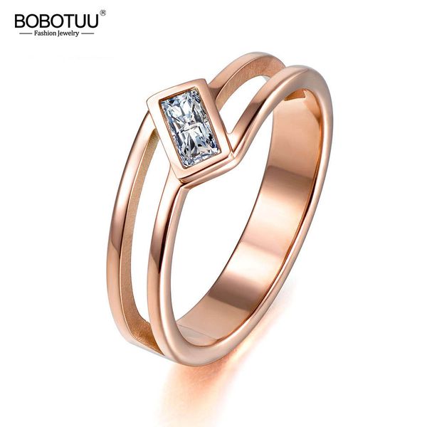 bobotuu brand new style exquisite stainless steel ring jewelry for women rose gold color cubic zirconia wedding rings br17164, Slivery;golden
bobotuu brand new style exquisite stainless steel ring jewelry for women rose gold color cubic zirconia wedding rings br17164, Slivery;golden