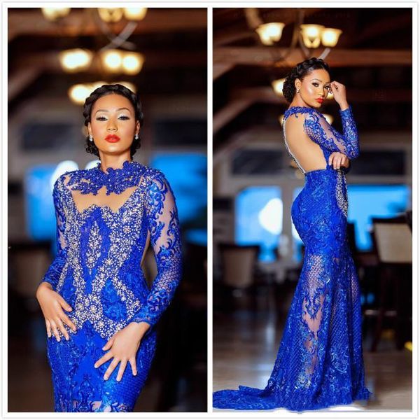 arabic lace mermaid evening dresses beaded crystals vintage prom dresses long sleeves formal party bridesmaid pageant gowns p029, Black
arabic lace mermaid evening dresses beaded crystals vintage prom dresses long sleeves formal party bridesmaid pageant gowns p029, Black