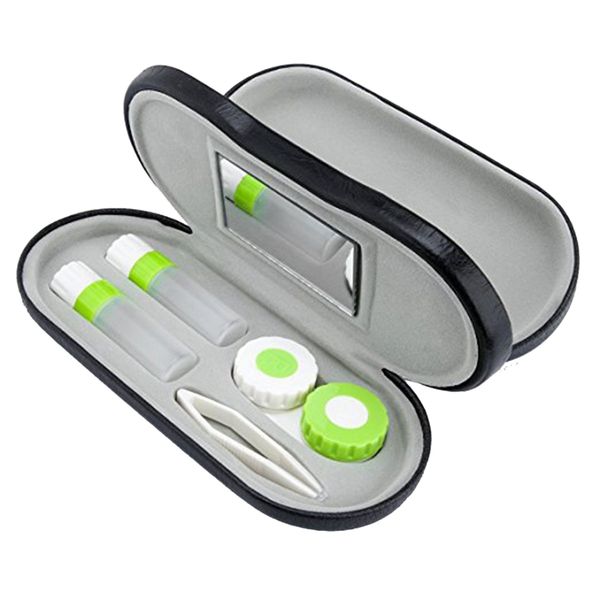 contact lenses 2-in-1 eyeglass and contact lens case double use portable for home travel kit, Silver
contact lenses 2-in-1 eyeglass and contact lens case double use portable for home travel kit, Silver