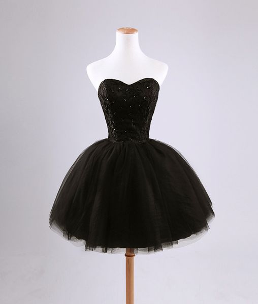 black tulle short cocktail dresses with sweetheart neckline 2019 knee length ball gown party dress lace prom gown
black tulle short cocktail dresses with sweetheart neckline 2019 knee length ball gown party dress lace prom gown