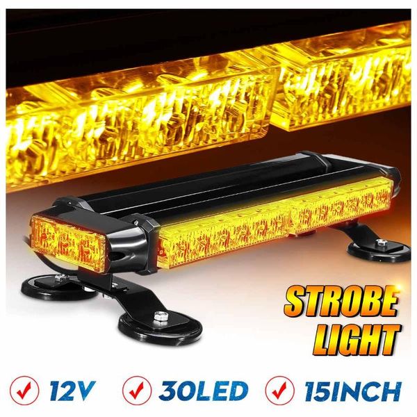 12v 15'' 30 leds double side 30w led warning strobe car hazard light bar emergency beacon flashing lamp amber
12v 15'' 30 leds double side 30w led warning strobe car hazard light bar emergency beacon flashing lamp amber