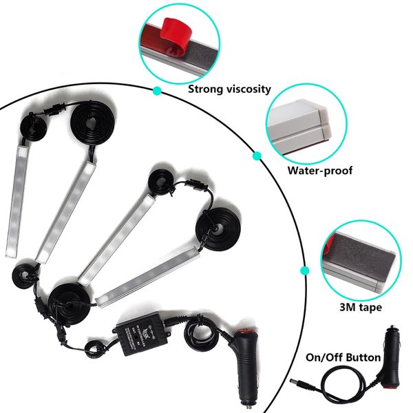 8 rgb led car colorful interior atmosphere lights auto music voice control rc remote control floor foot decoration strip lamps
8 rgb led car colorful interior atmosphere lights auto music voice control rc remote control floor foot decoration strip lamps