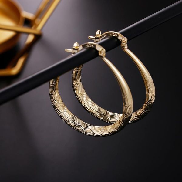 hoop & huggie big geometry brand earrings for women trendy fashion jewelry gift silver/gold color casual oval brincos, Golden;silver
hoop & huggie big geometry brand earrings for women trendy fashion jewelry gift silver/gold color casual oval brincos, Golden;silver