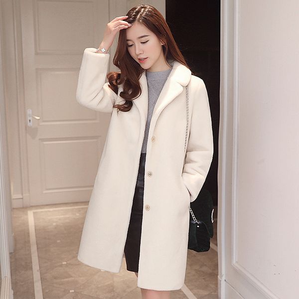 2019 new thick warm women long black fur coat winter korean women fur jacket plus size fashion female coat overcoat
2019 new thick warm women long black fur coat winter korean women fur jacket plus size fashion female coat overcoat