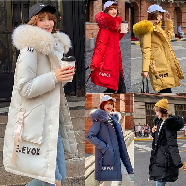 long cotton-padded jackets zip hooded coat letter e.evok winter coat women 2019 fashion outerwear woman winter cotton padded, Black
long cotton-padded jackets zip hooded coat letter e.evok winter coat women 2019 fashion outerwear woman winter cotton padded, Black