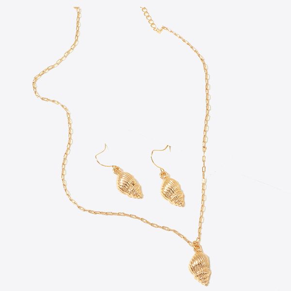 fashion metal star jewelry set for women korean elegant golden shell shiny necklace wedding gift charm girl drop earring, Silver
fashion metal star jewelry set for women korean elegant golden shell shiny necklace wedding gift charm girl drop earring, Silver