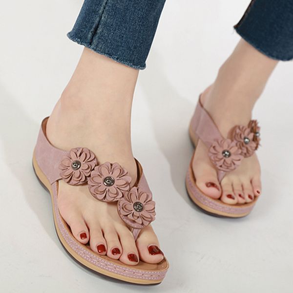 ladies summer flip flops slides female floral fashion wedges women sewing beach shoes women's footwear woman slippers plus size, Black
ladies summer flip flops slides female floral fashion wedges women sewing beach shoes women's footwear woman slippers plus size, Black