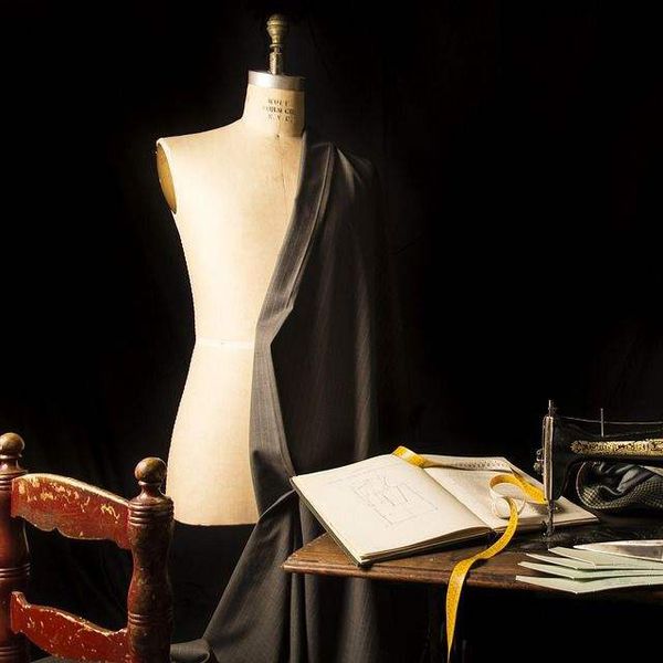 custom made designer dress, Black;gray
custom made designer dress, Black;gray