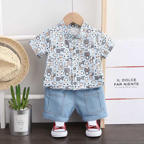 2020 summer toddler infant clothing sets baby boys full print bear shirt shorts jeans children vacation casual clothes, White
2020 summer toddler infant clothing sets baby boys full print bear shirt shorts jeans children vacation casual clothes, White