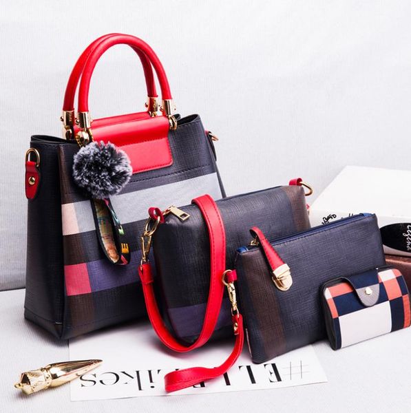 Designer Handbags Women Shoulder Bags New Style High Quality Leather Tote Bag Women Purse Large Handbags 4pcs/set #lp7p1
Designer Handbags Women Shoulder Bags New Style High Quality Leather Tote Bag Women Purse Large Handbags 4pcs/set #lp7p1
