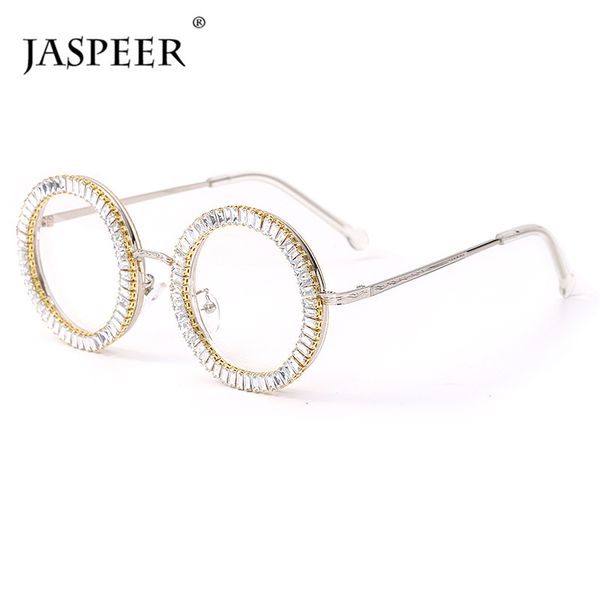 jaspeer retro round sunglasses women rhinestone classic metal glasses clear lens female steampunk vintage eyewear, White;black
jaspeer retro round sunglasses women rhinestone classic metal glasses clear lens female steampunk vintage eyewear, White;black