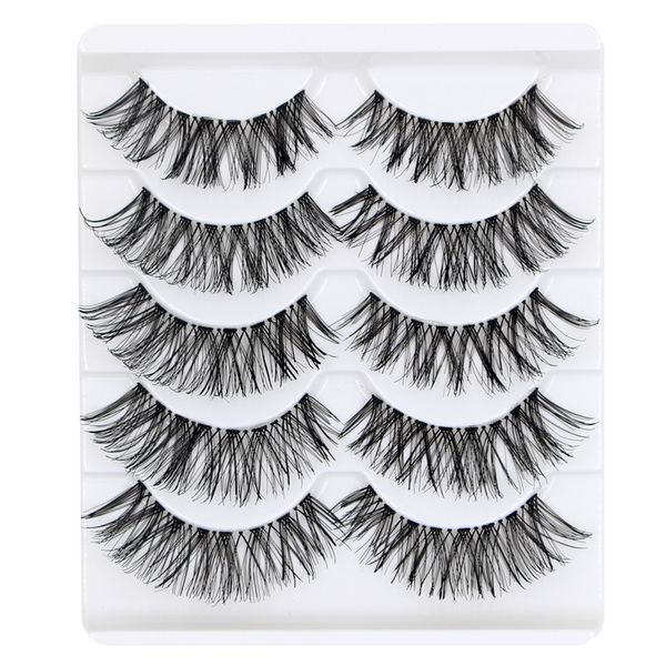 5 pairs of 3d lashes hand-made natural eyelashes cross long false eyelashes thick eyelash extension
5 pairs of 3d lashes hand-made natural eyelashes cross long false eyelashes thick eyelash extension